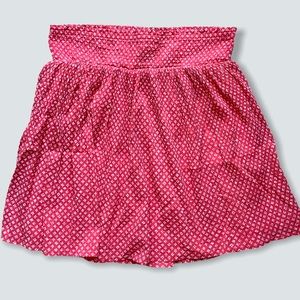 Old Navy Pink & white Casual Skirt Size Medium